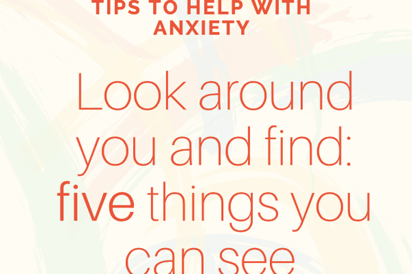 Anxiety Help Tips