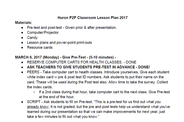 Huron Lesson Plan (2017)