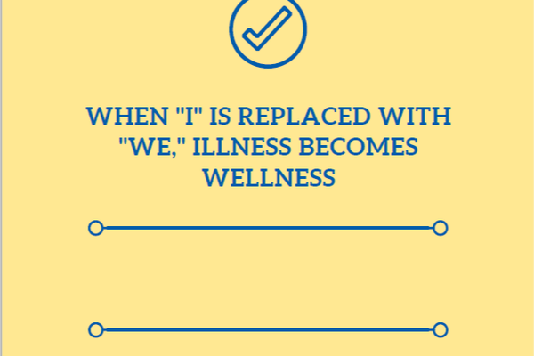 Illness becomes wellness 3