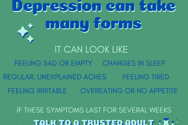 Symptoms of Depression Instagram Post