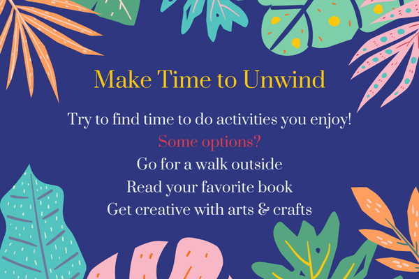 COVID-19 Self-Care Recommendations Instagram Post #4