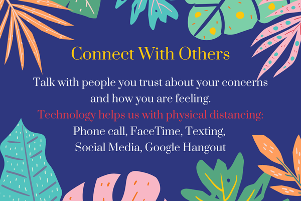 COVID-19 Self-Care Recommendations Instagram Post #5