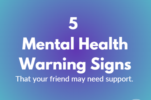 Mental Health Warning Signs Pt. 1/6 (2024)
