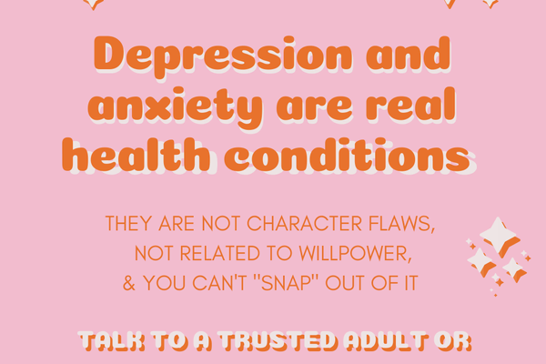 Depression & Anxiety Are Real Instagram Post