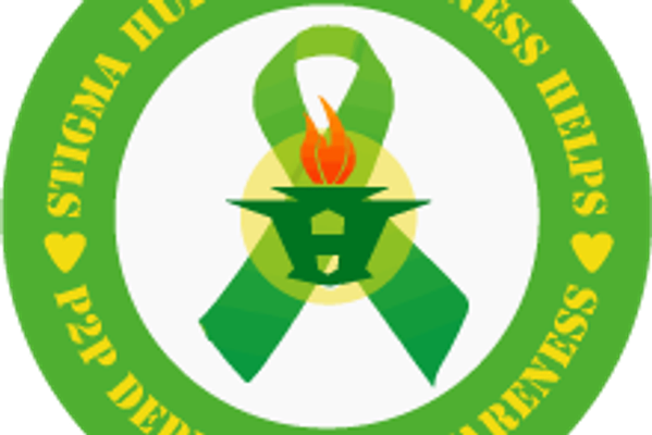 Huron- Stigma Hurts Awareness Helps Sticker