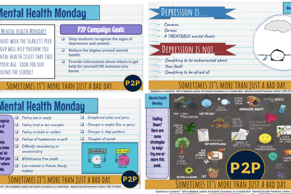 Mental Health Monday announcement