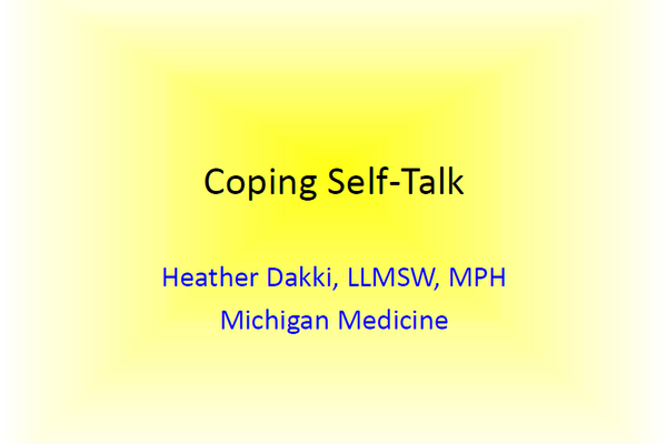Coping Self-Talk (2019)