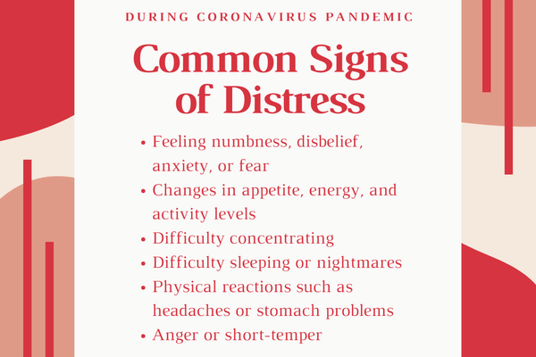 Common Signs of Distress Instagram Post