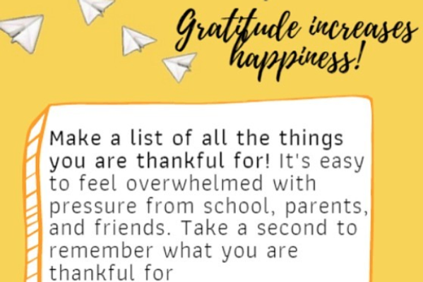 Gratitude Increases Happiness - WTMC (2021)