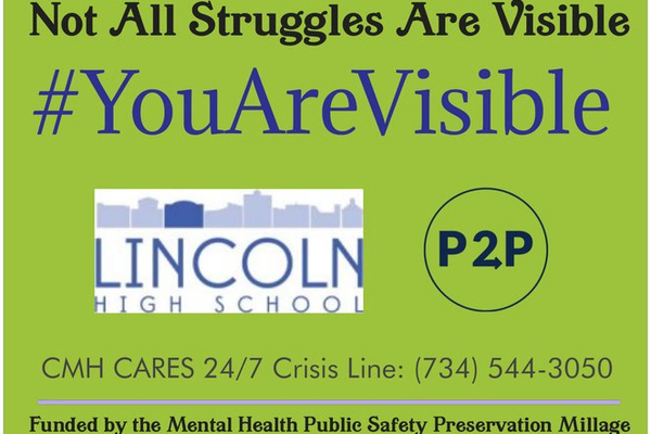 Yard Sign (Front) - Lincoln High School (2021)