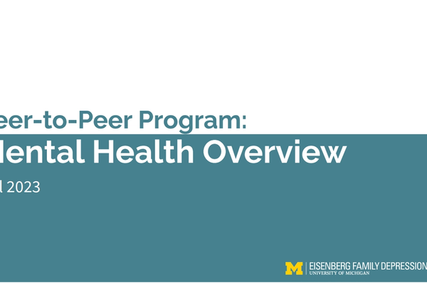 2023 - Mental Health Overview